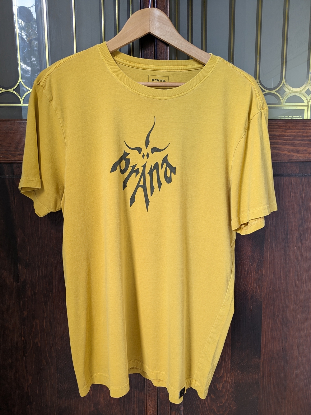 prAna Heritage Graphic SS Tee in Citron
